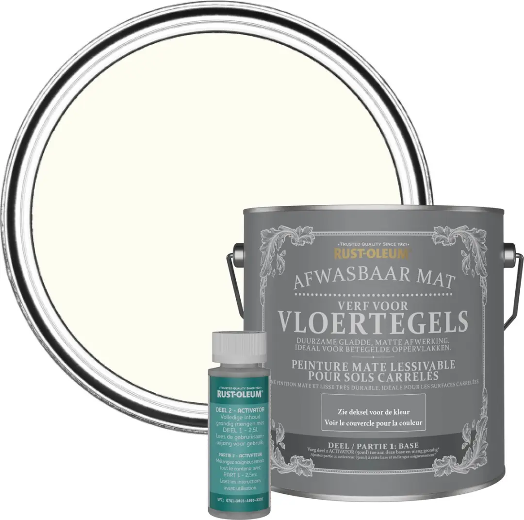 Rust-Oleum Porselein Vloertegelverf 2,5L