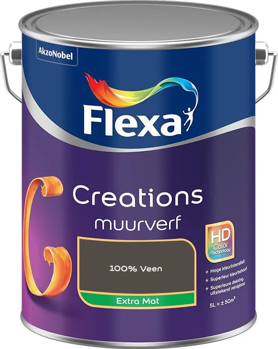 Flexa Creations Muurverf Extra Mat 100% Veen
