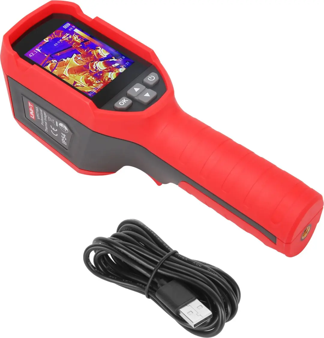 UNI-T UTi716S Thermografische Camera 160x120px -20°C tot 550°C Rood