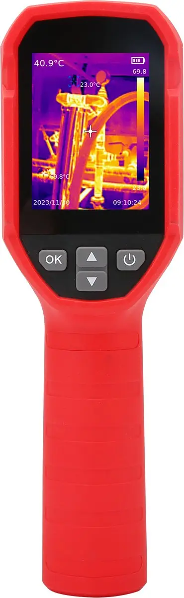 UNI-T UTi716S Thermografische Camera 160x120px -20°C tot 550°C Rood