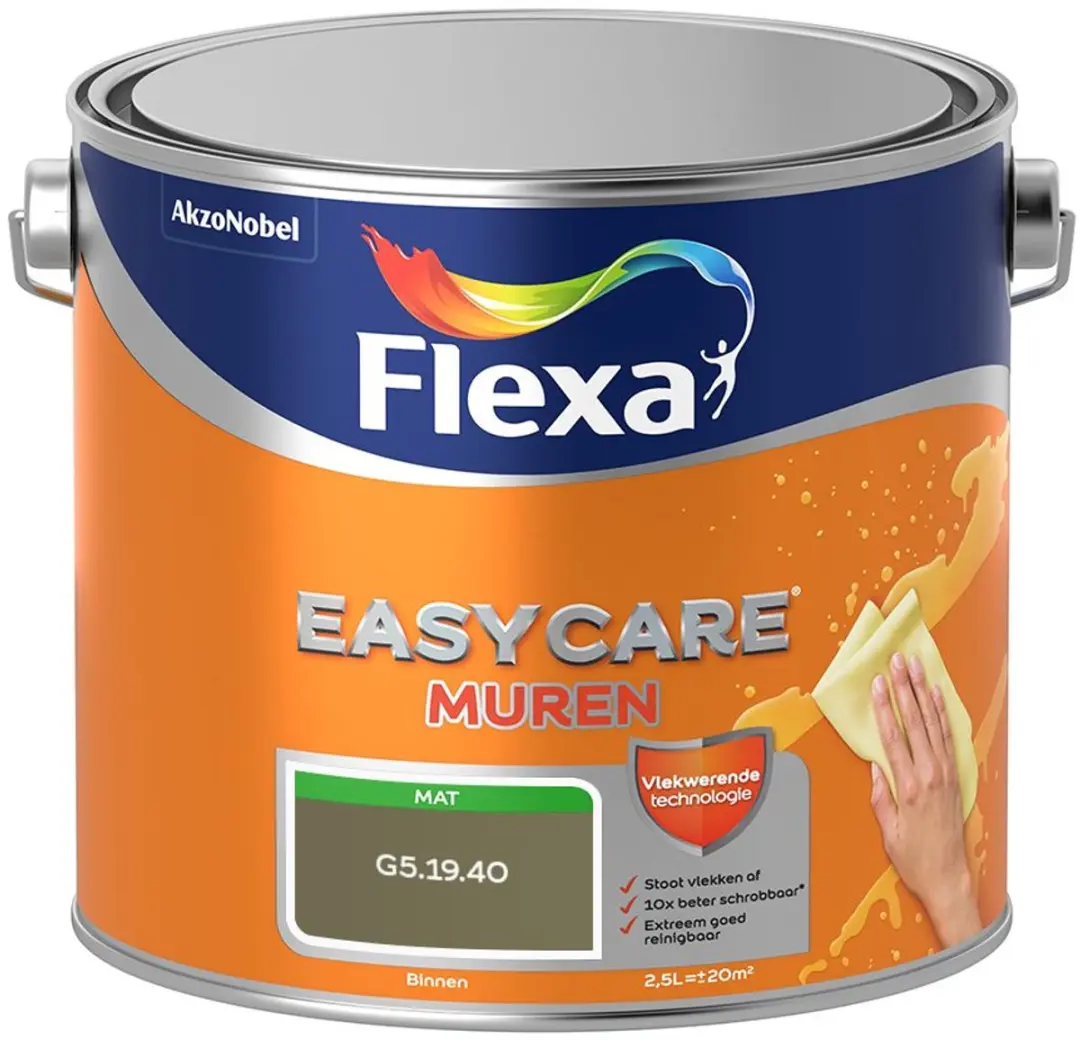Flexa Easycare Muren G5.19.40 Mengverf 2,5L