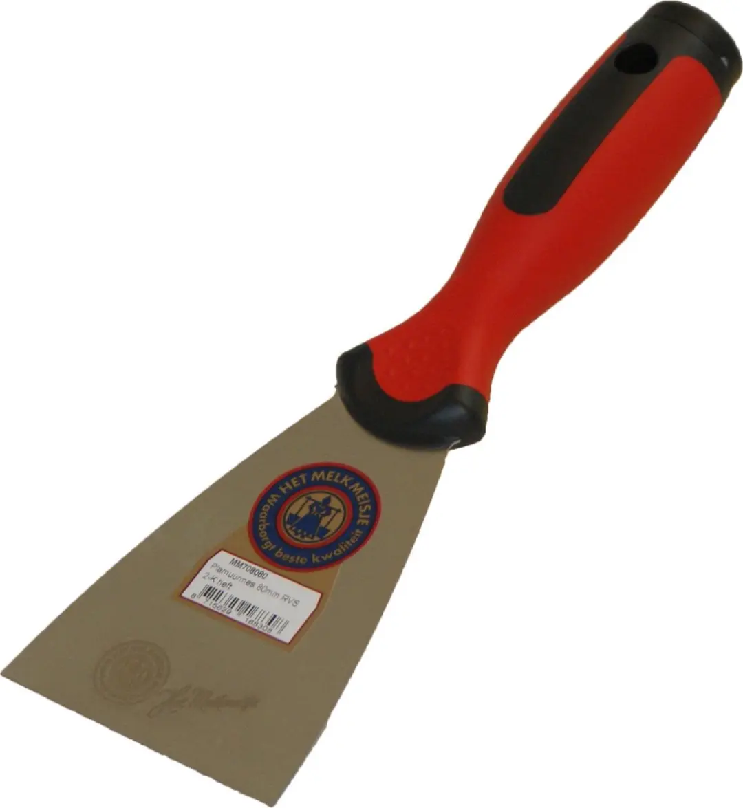 Het Melkmeisje MM708040 Plamuurmes RVS 40mm