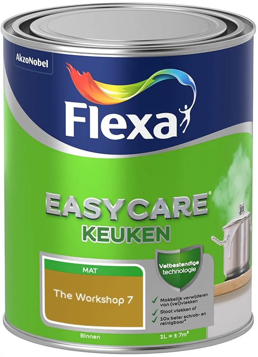 Flexa Easycare Keuken The Workshop 7 Mengverf 1L