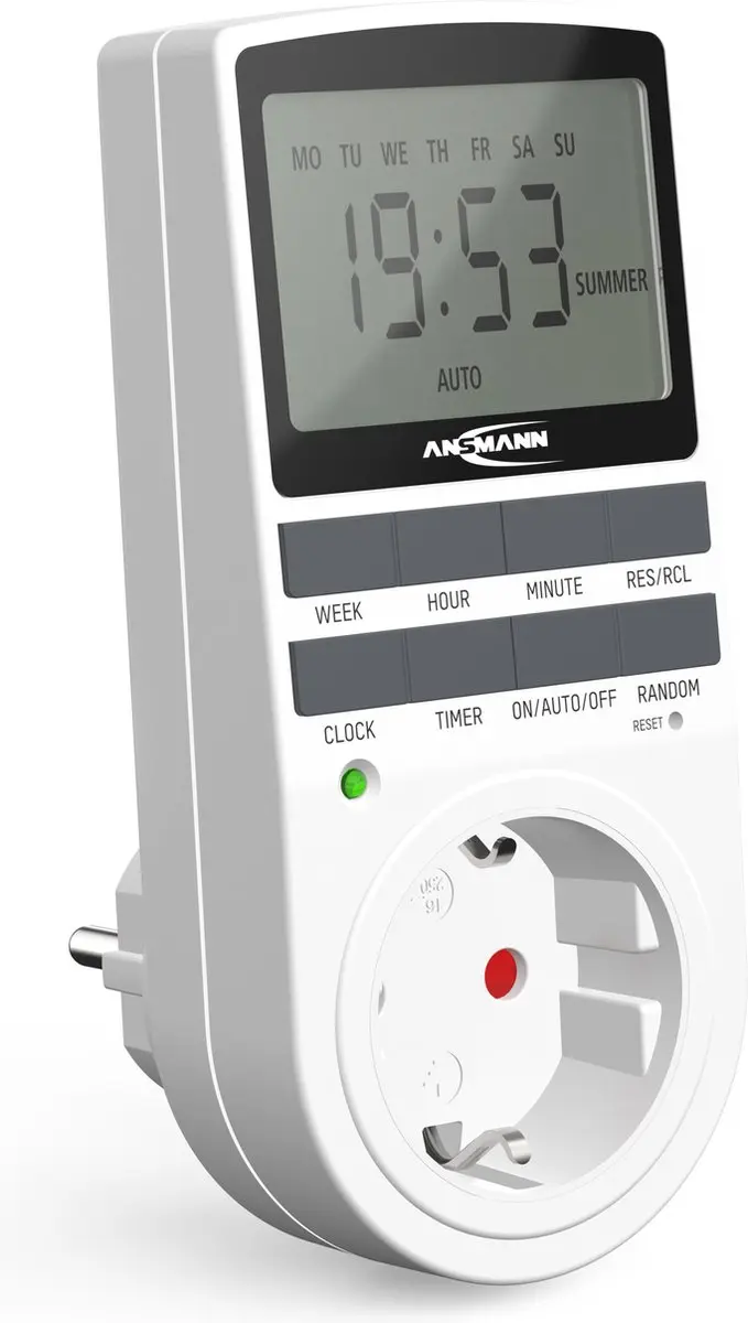 Ansmann AES4 Digitale Tijdschakelklok