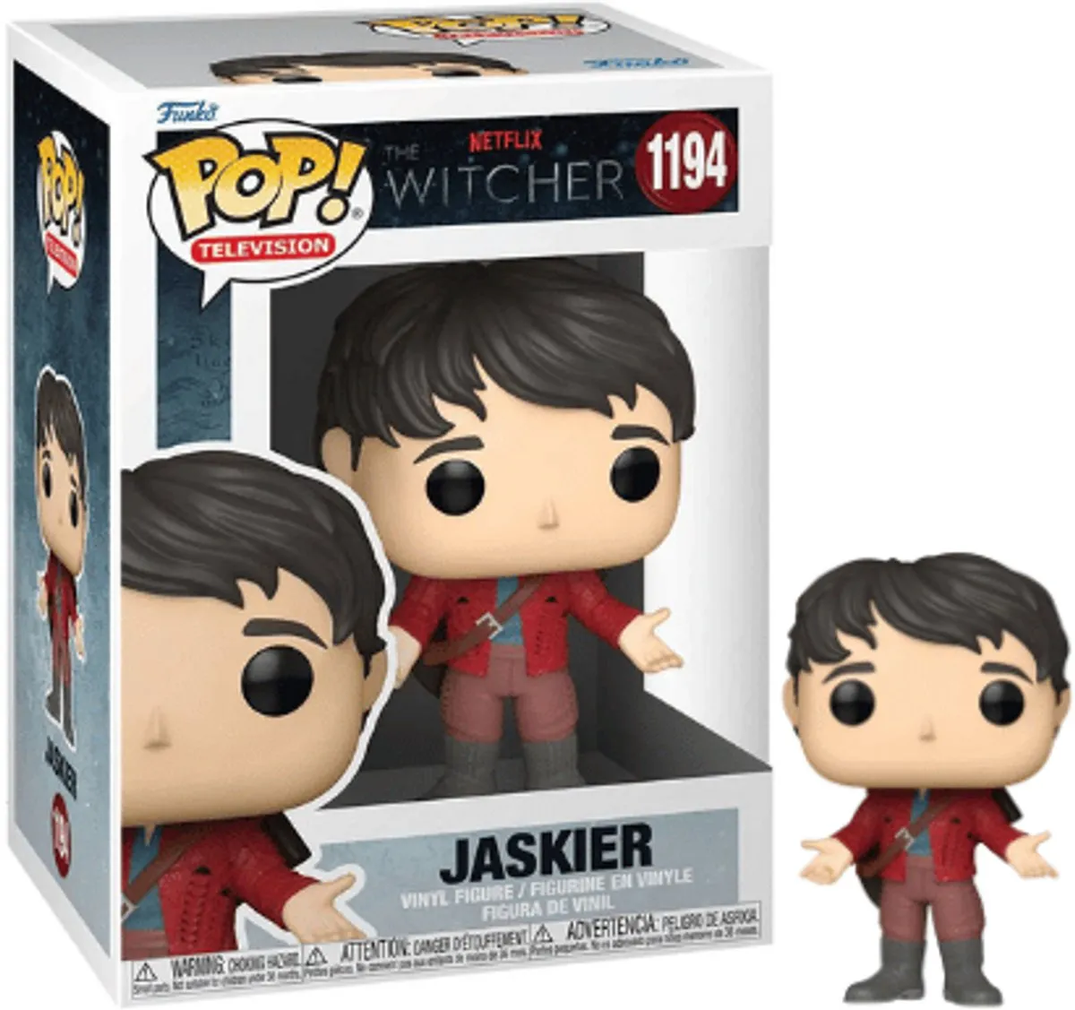 Funko POP! TV Jaskier (Red Outfit) Verzamelfiguur FK58909
