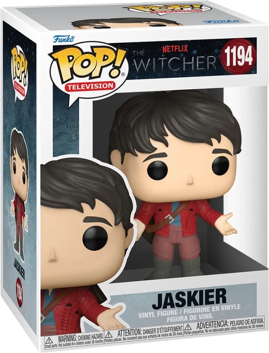 Funko POP! TV Jaskier (Red Outfit) Verzamelfiguur FK58909 - Multicolor