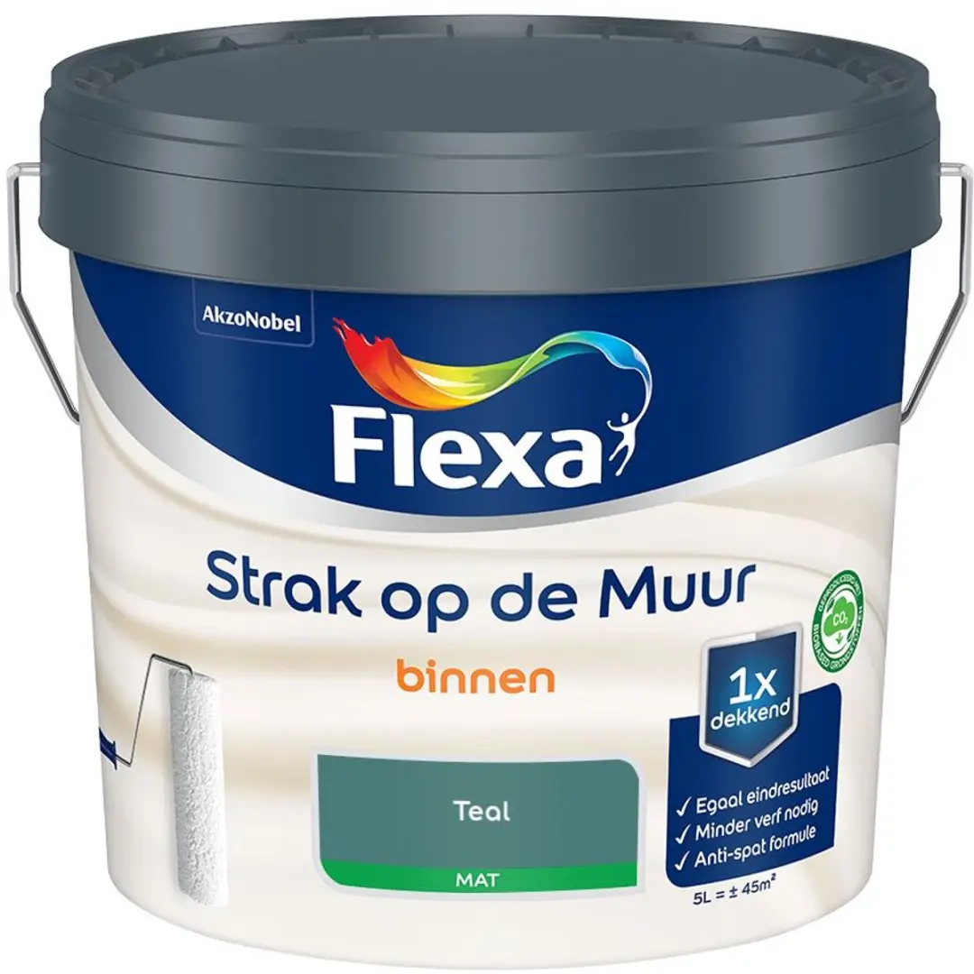 Flexa Strak Op De Muur Binnen Mat Mengverf 5L