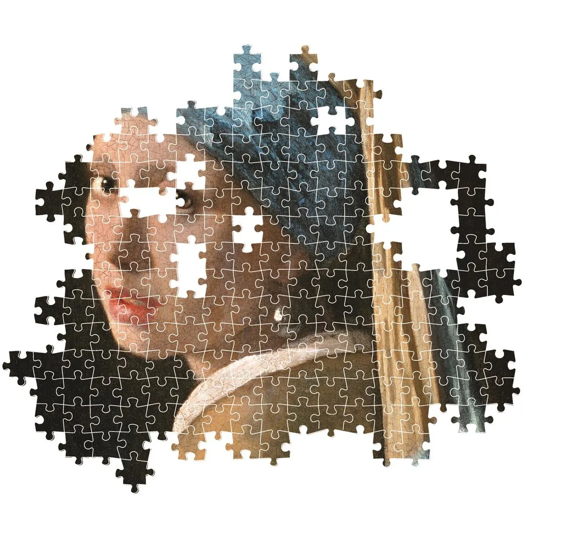 Clementoni Museum Meisje met Pareloorbellen Puzzel 1000 Stuks