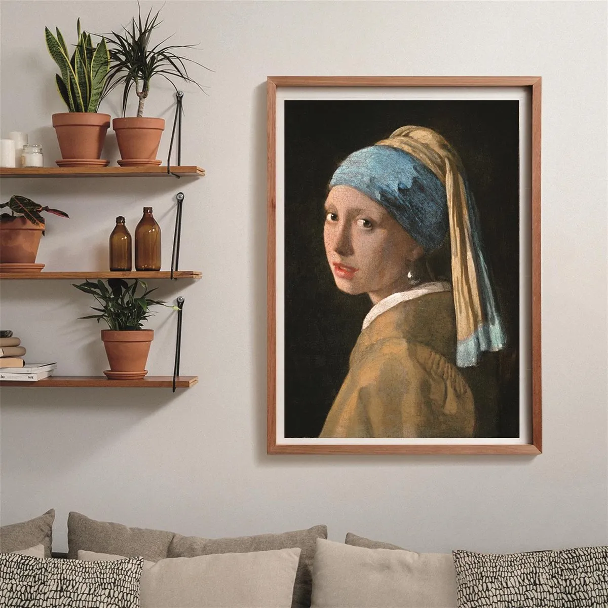 Clementoni Museum Meisje met Pareloorbellen Puzzel 1000 Stuks