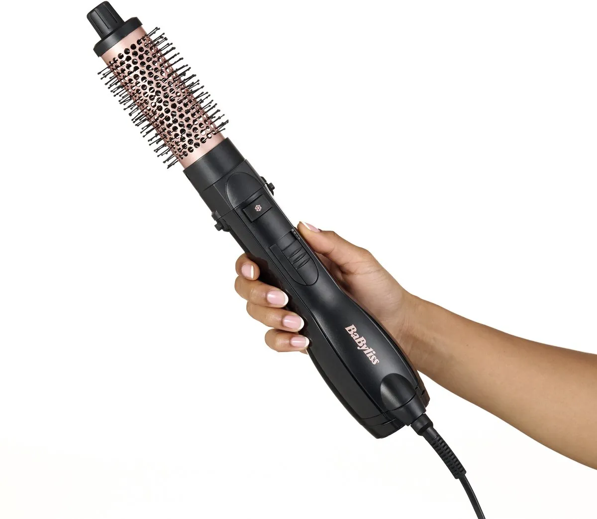 BaByliss Smooth Finish AS122E Föhnborstel 1200W - 4 Opzetstukken - Ionisch