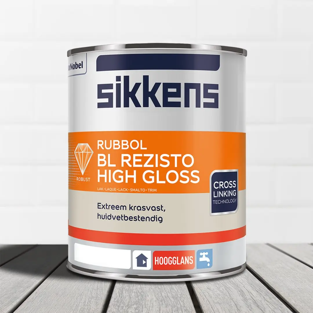 Sikkens Rubbol Bl Rezisto High Gloss Ral 9003 Signaalwit