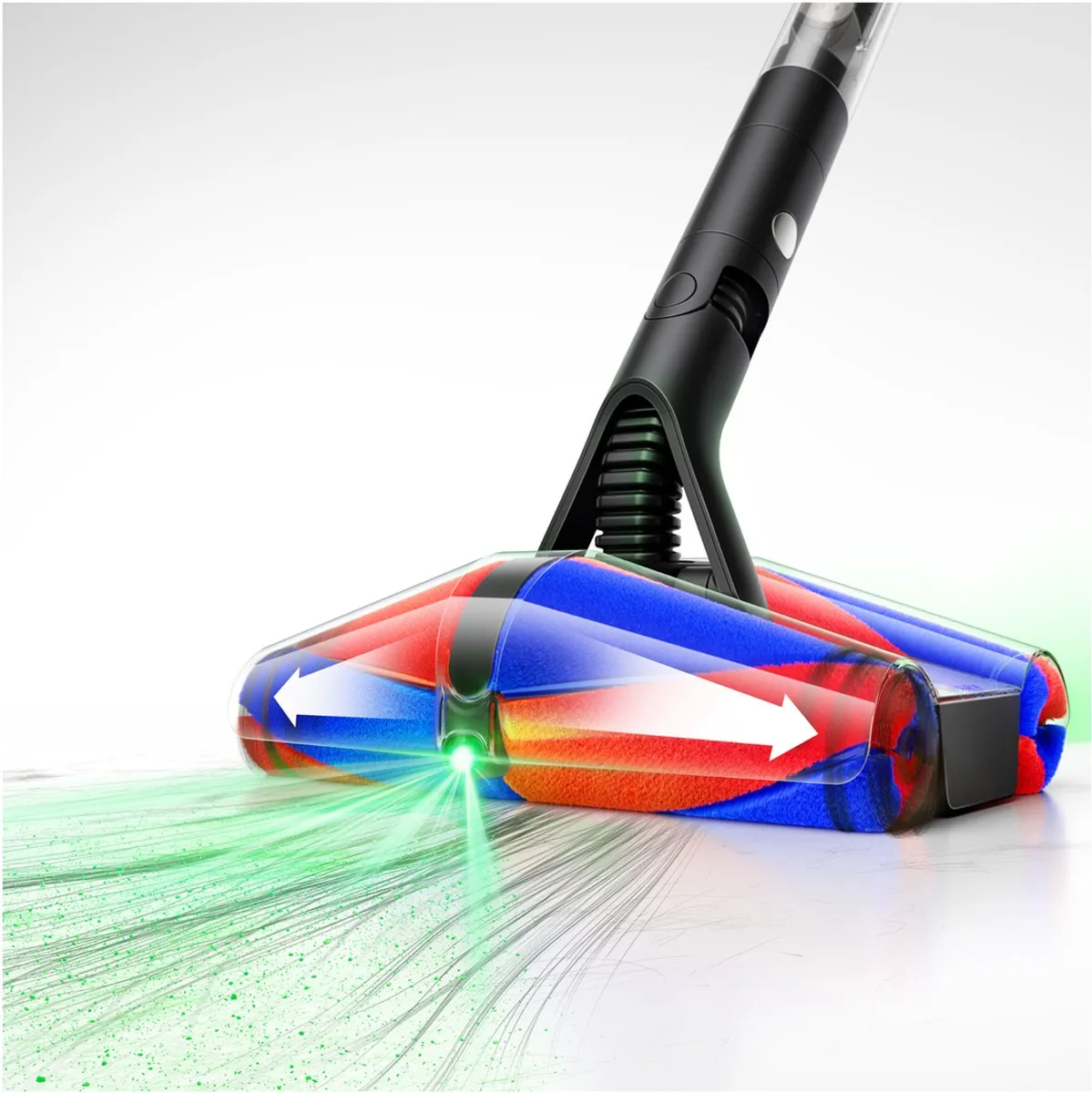 Dyson PencilVac Fluffycones Stofzuiger 50 Air Watts - Zwart