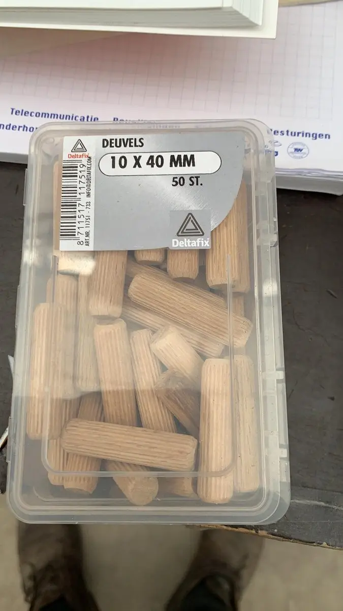 Deltafix Deuvels 40mm - 50 Stuks