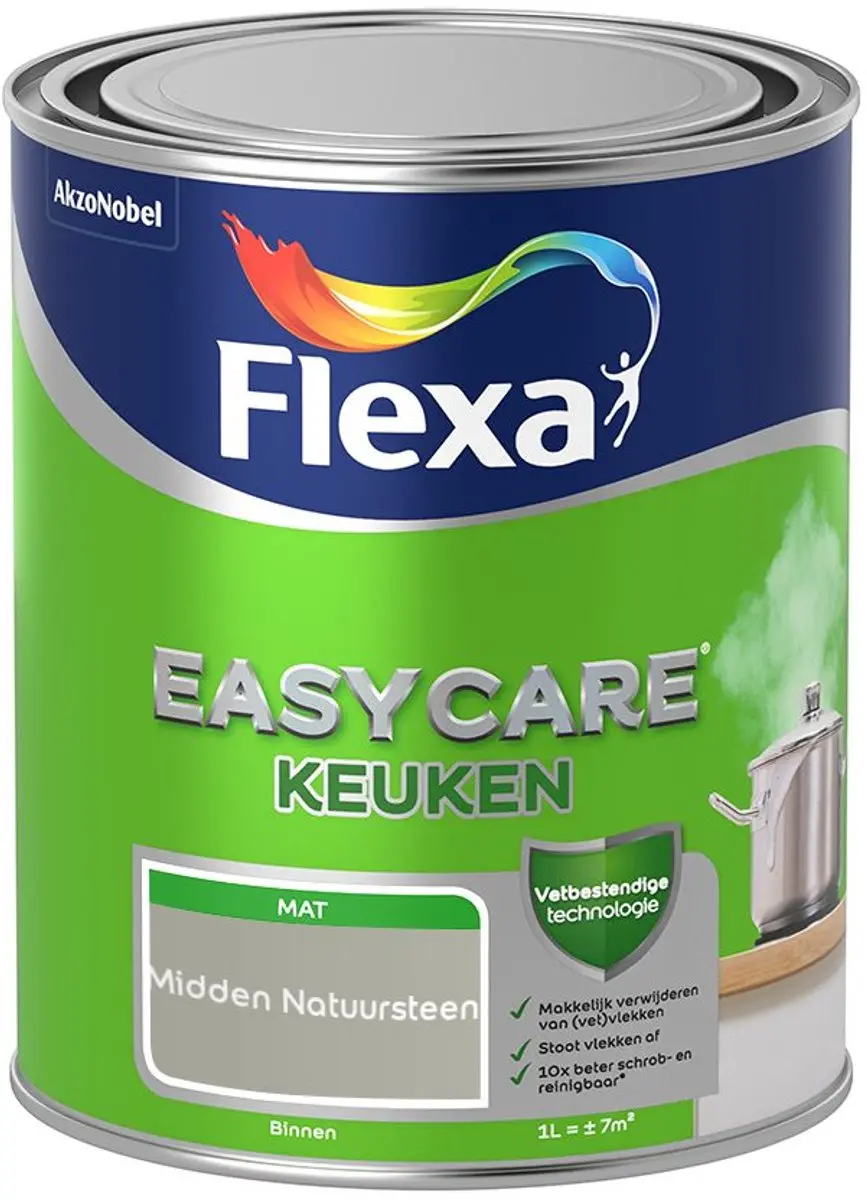 Flexa Easycare Keuken Midden Natuursteen Mengverf 1L