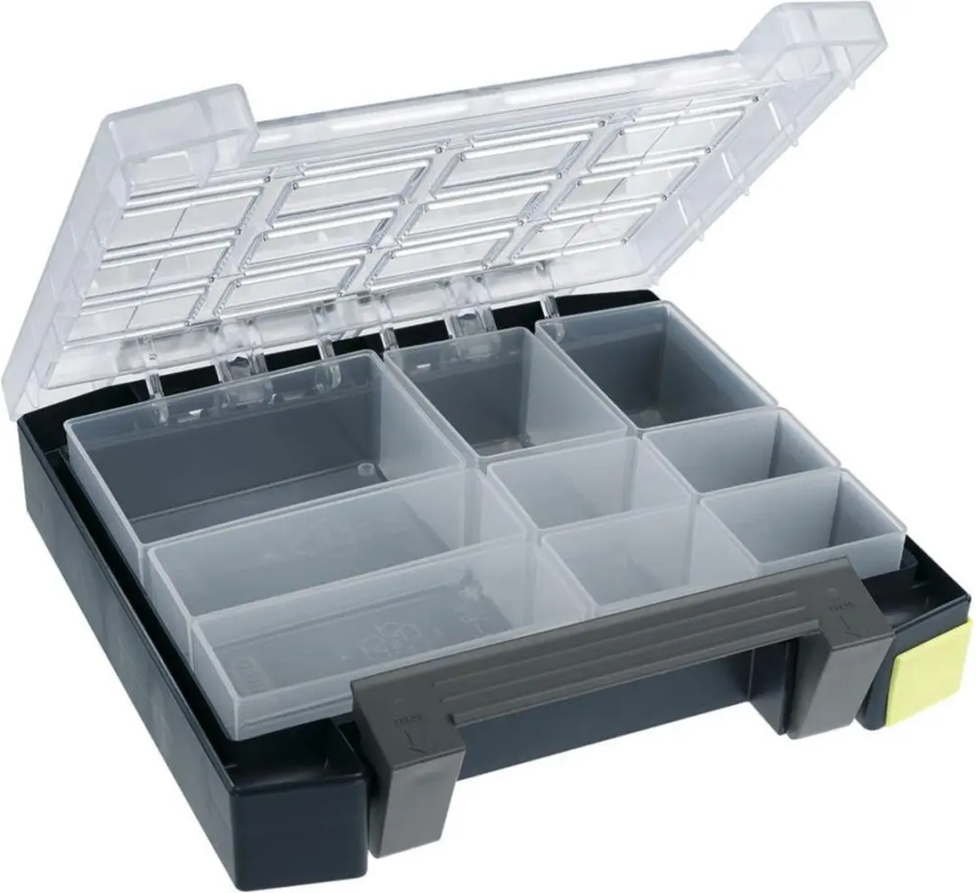 Raaco Boxxser 55 Assortimentsdoos - 9 Inzetbakjes - 224x241x55mm