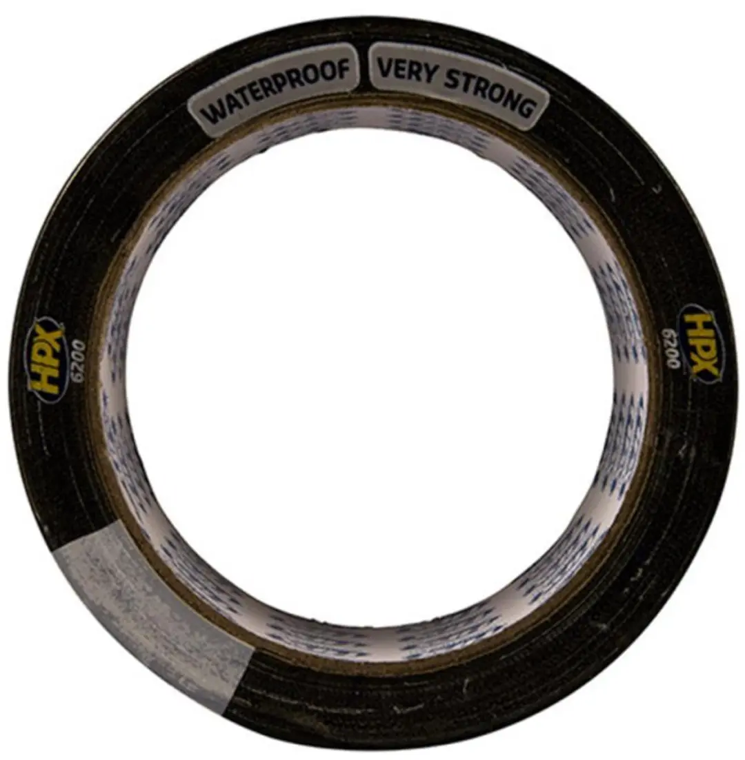 HPX Pantsertape 48mm x 10m - Zwart