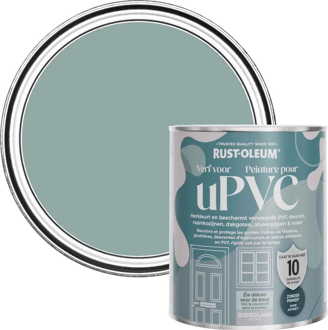 Rust-Oleum Gresham Blauw Zijdeglans Verf 750ml