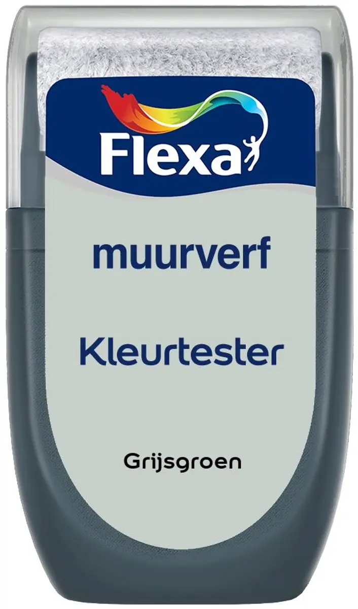 Flexa Kleurtester Muurverf Grijsgroen 0.03L