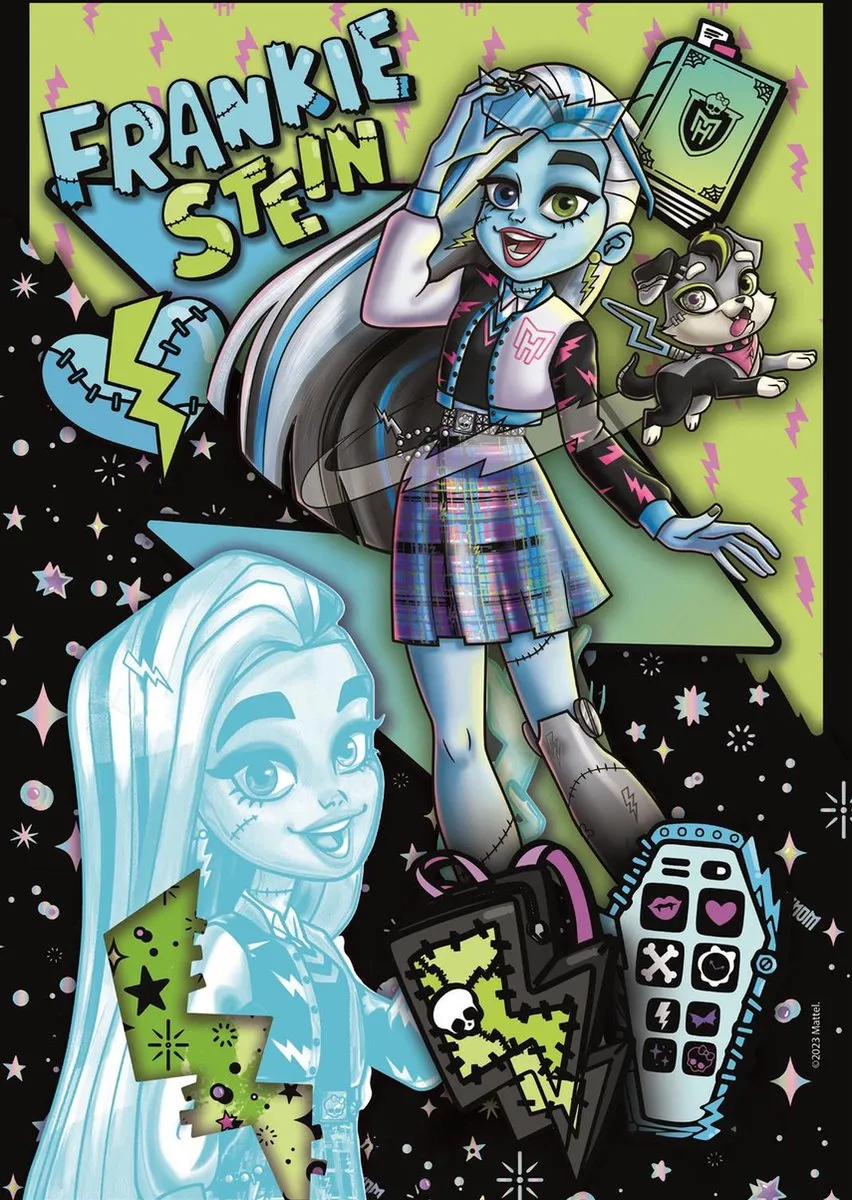 Clementoni Monster High Coffin Pack Frankie Stein Puzzel 150 Stukjes