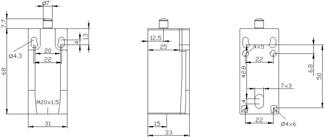 Siemens 3SE5232-0HC05 Positieschakelaar 6A - IP65