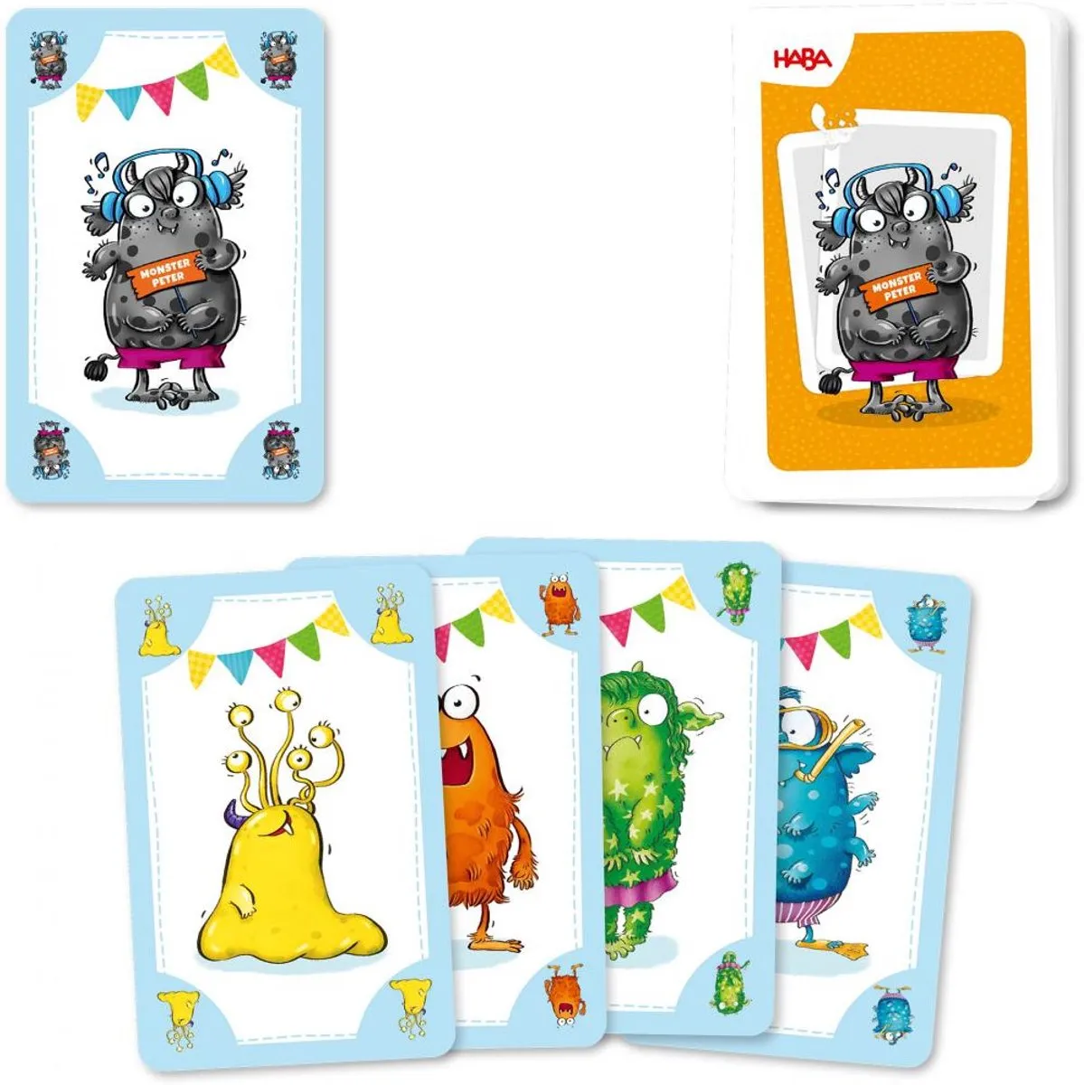 Haba Monster Peter Kaartspel - 52 Kaarten - 4+