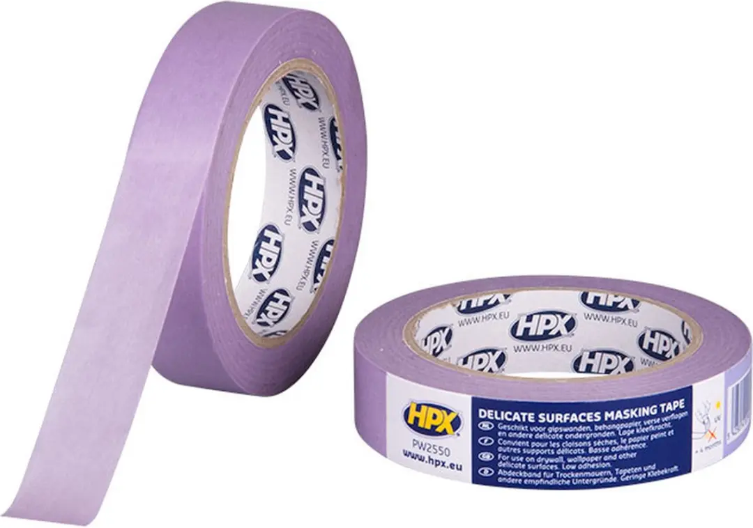 HPX Masking 4800 Delicate Surfaces - Paars 25mm x 25m