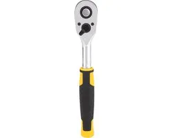 Stanley RATEL 3/8" 72T - Zwart/Geel