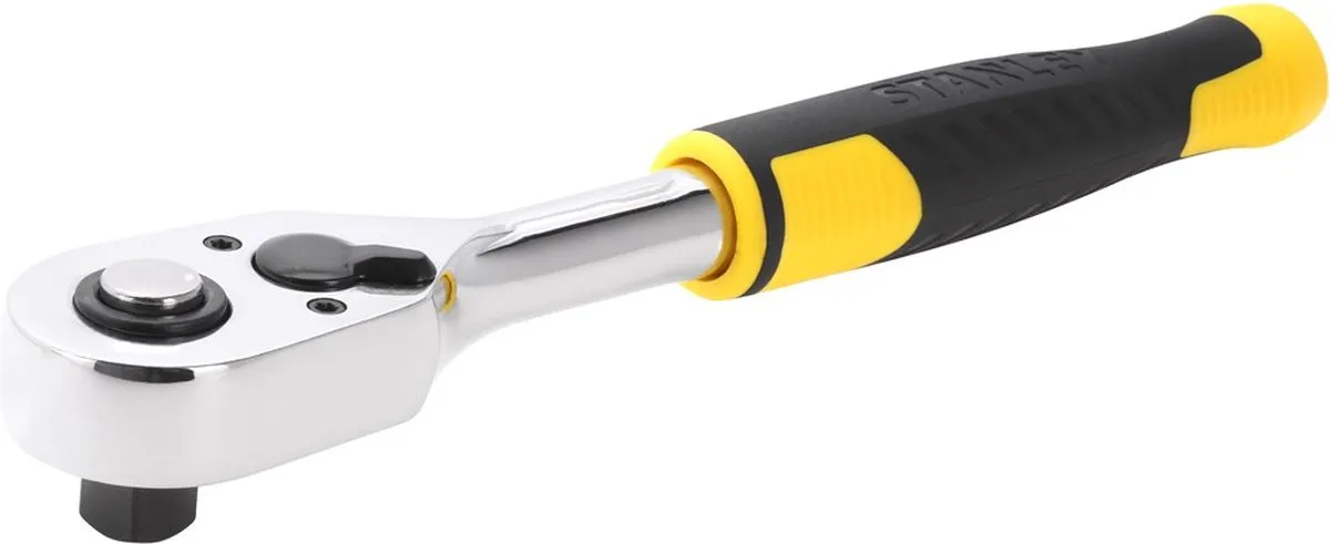 Stanley RATEL 3/8" 72T - Zwart/Geel