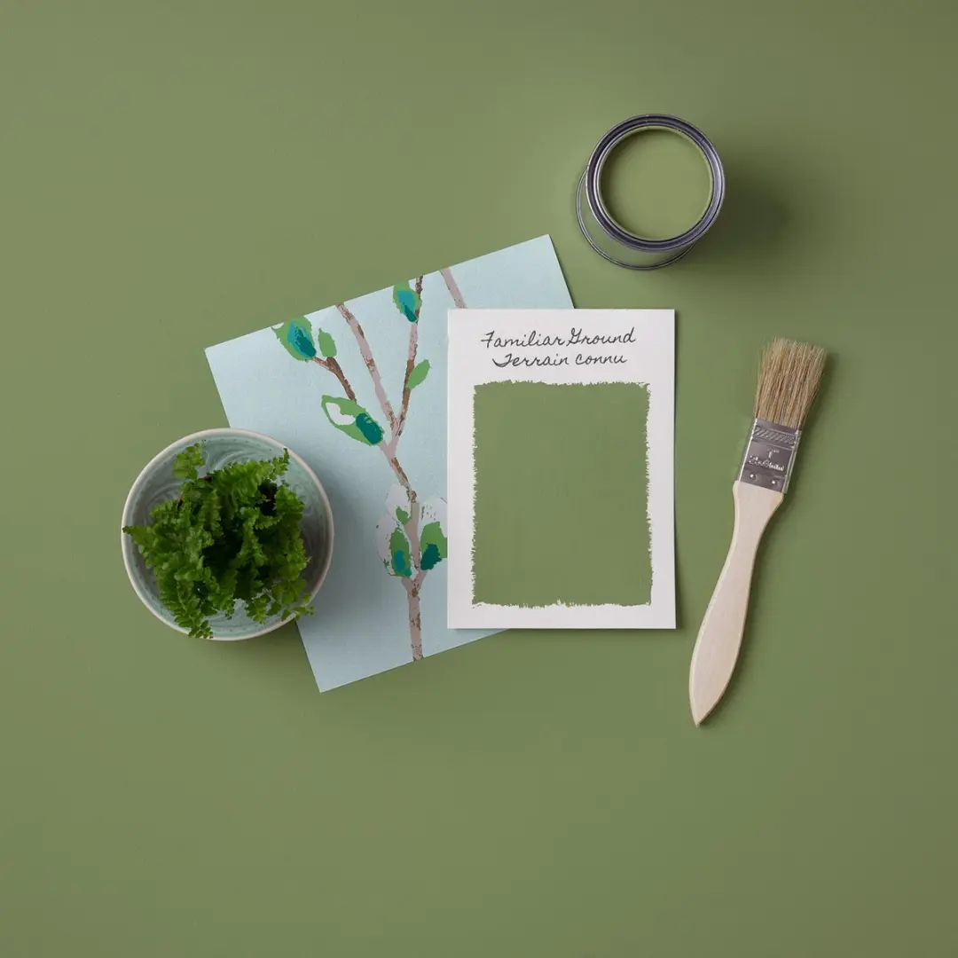 Rust-Oleum Groen Chalky Finish Meubelverf 750ml