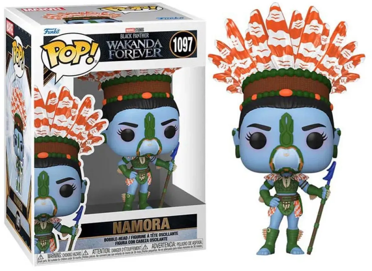 Funko Black Panther Marvel POP! Wakanda Forever Ramora - 9cm Multicolours - afbeelding 6 van 6
