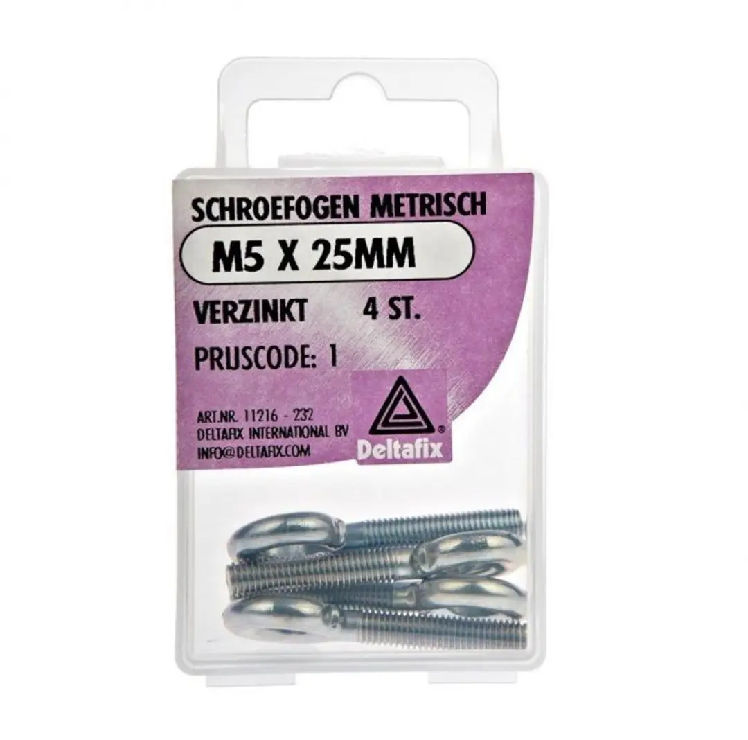 Deltafix Schroefoog M5x25mm