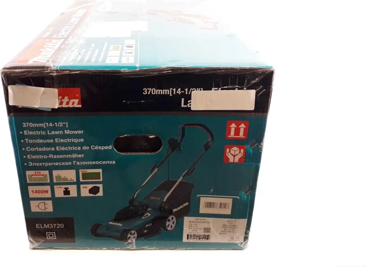 Makita ELM3720 Grasmaaier 1400W - 3 standen - 40L
