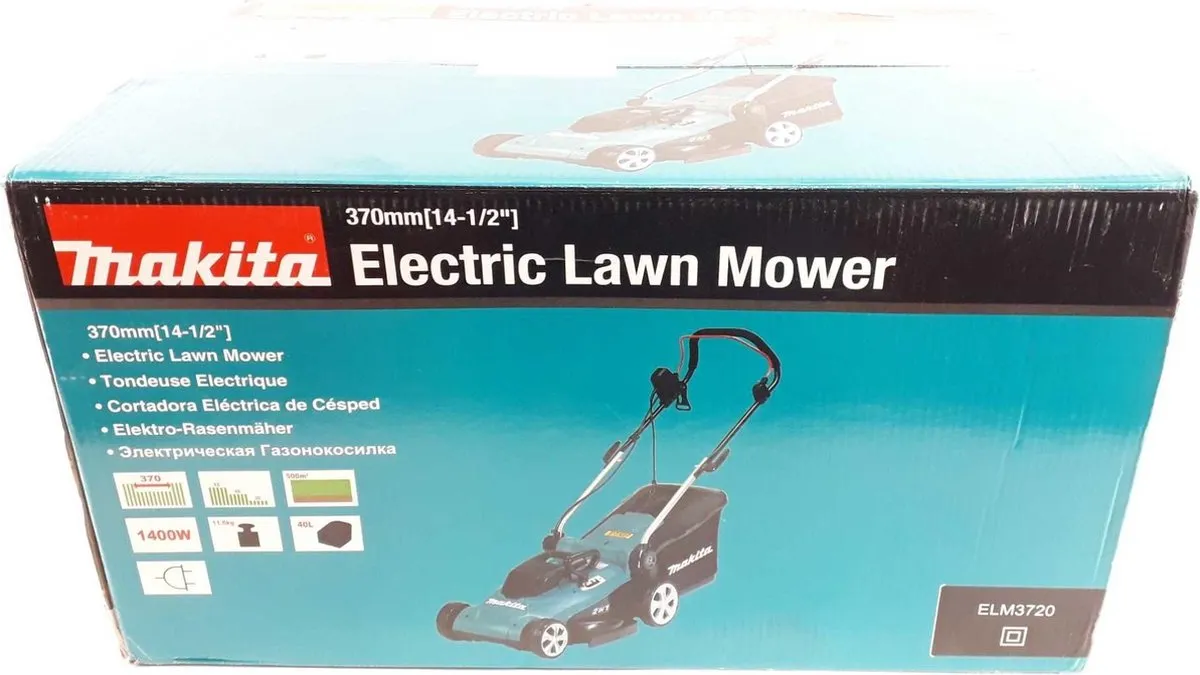 Makita ELM3720 Grasmaaier 1400W - 3 standen - 40L