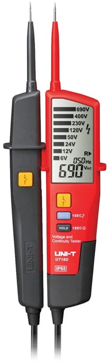 UNI-T UT18D Universele Spannings- en Fasetester