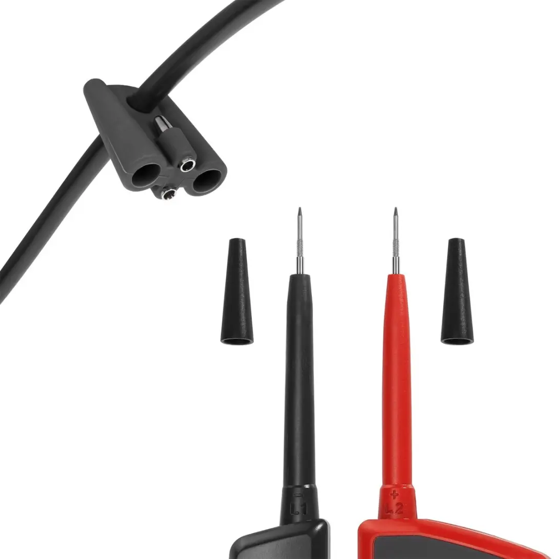 UNI-T UT18D Universele Spannings- en Fasetester - Rood