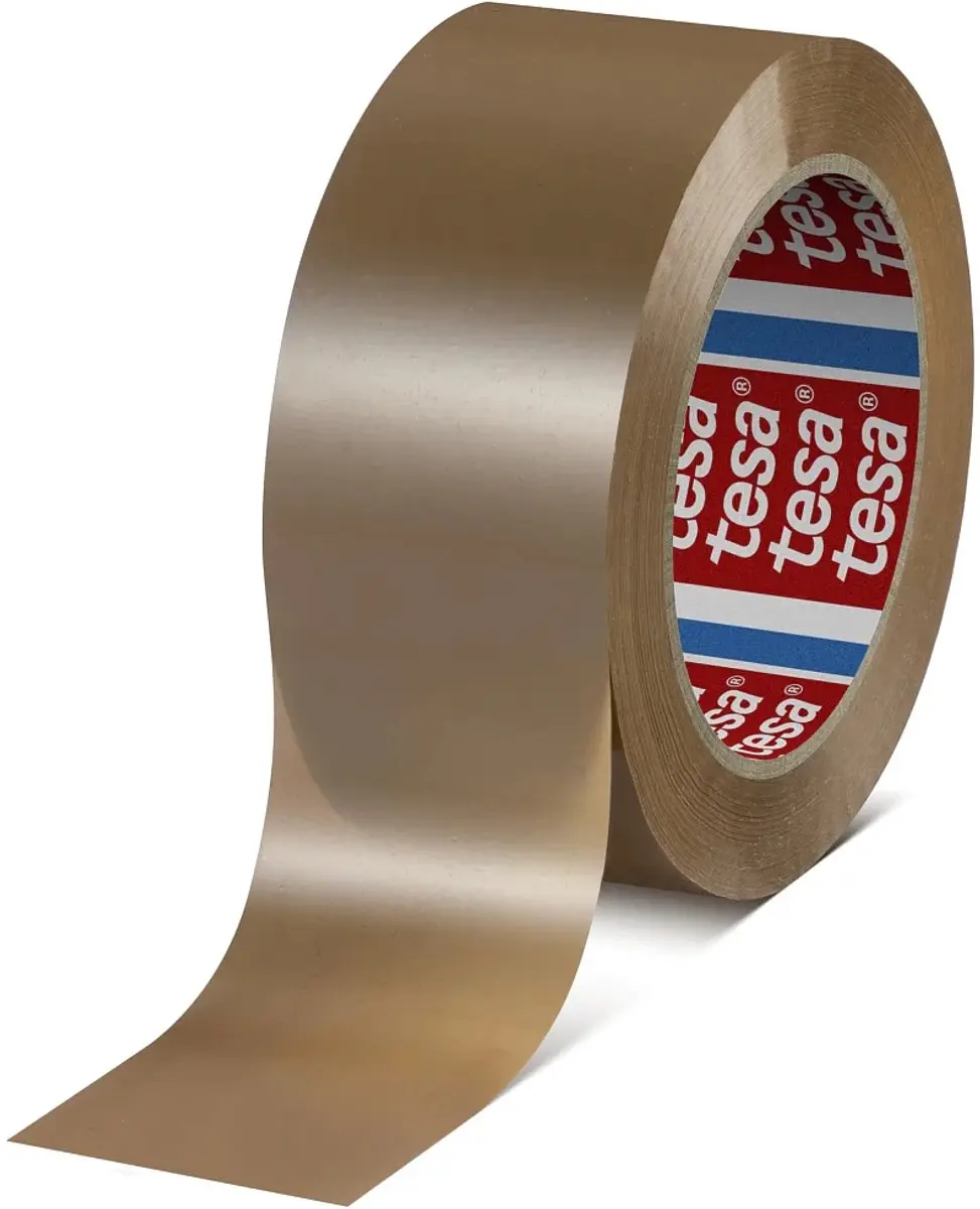 Tesa Bruine Pakkingstape PET 50mm x 132m