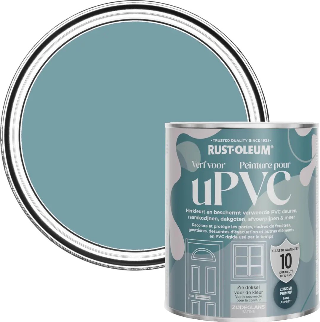 Rust-Oleum Blauw Zijdeglans Verf 750ml