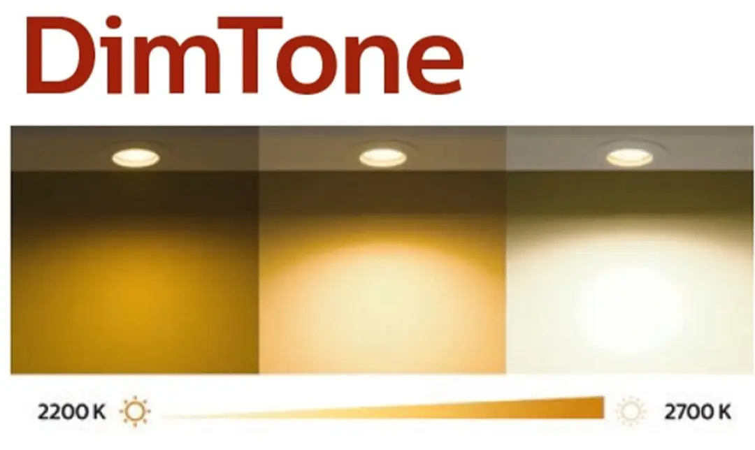Lybardo DimTone GU10 LED 10 Stuks - 5.5W Dimbaar 2200K-3000K + Dimmer 3-200W