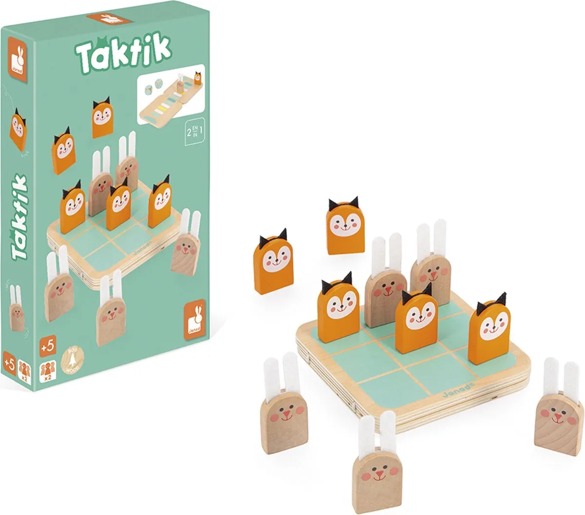 Janod TakTik J02472 Spel - 2-4 Spelers