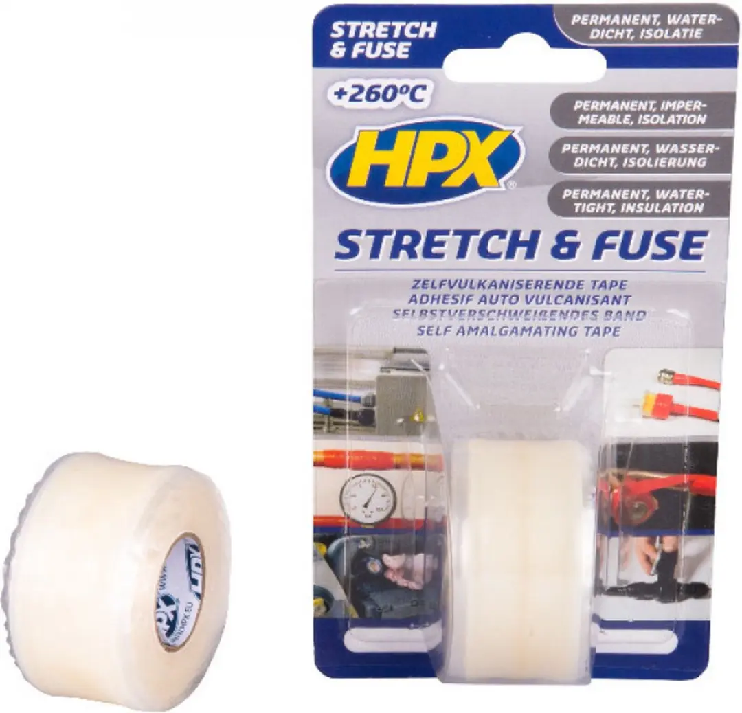 HPX Stretch & Fuse Zelfvulkaniserende Tape 25mm x 3m