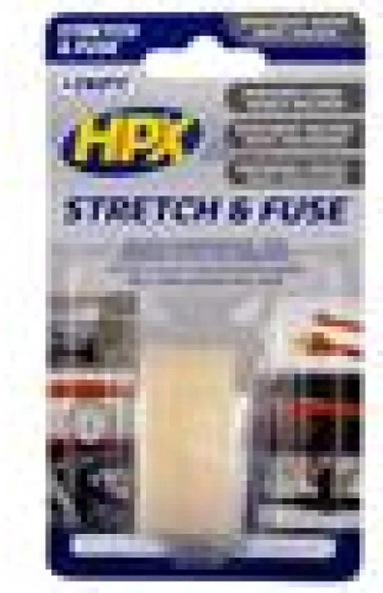 HPX Stretch & Fuse Zelfvulkaniserende Tape 25mm x 3m - Transparant