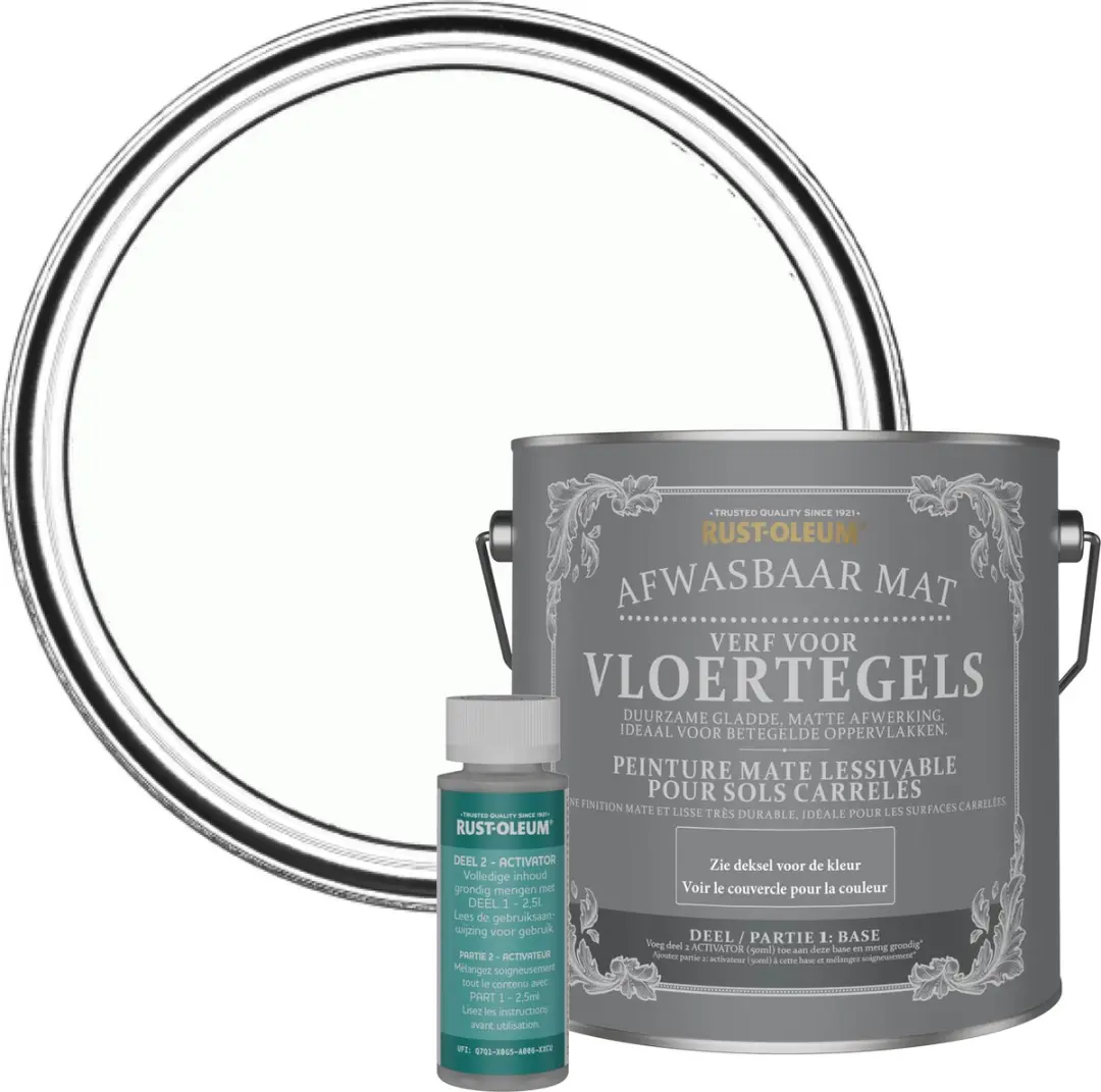 Rust-Oleum Vloertegelverf Maansteen 2,5L