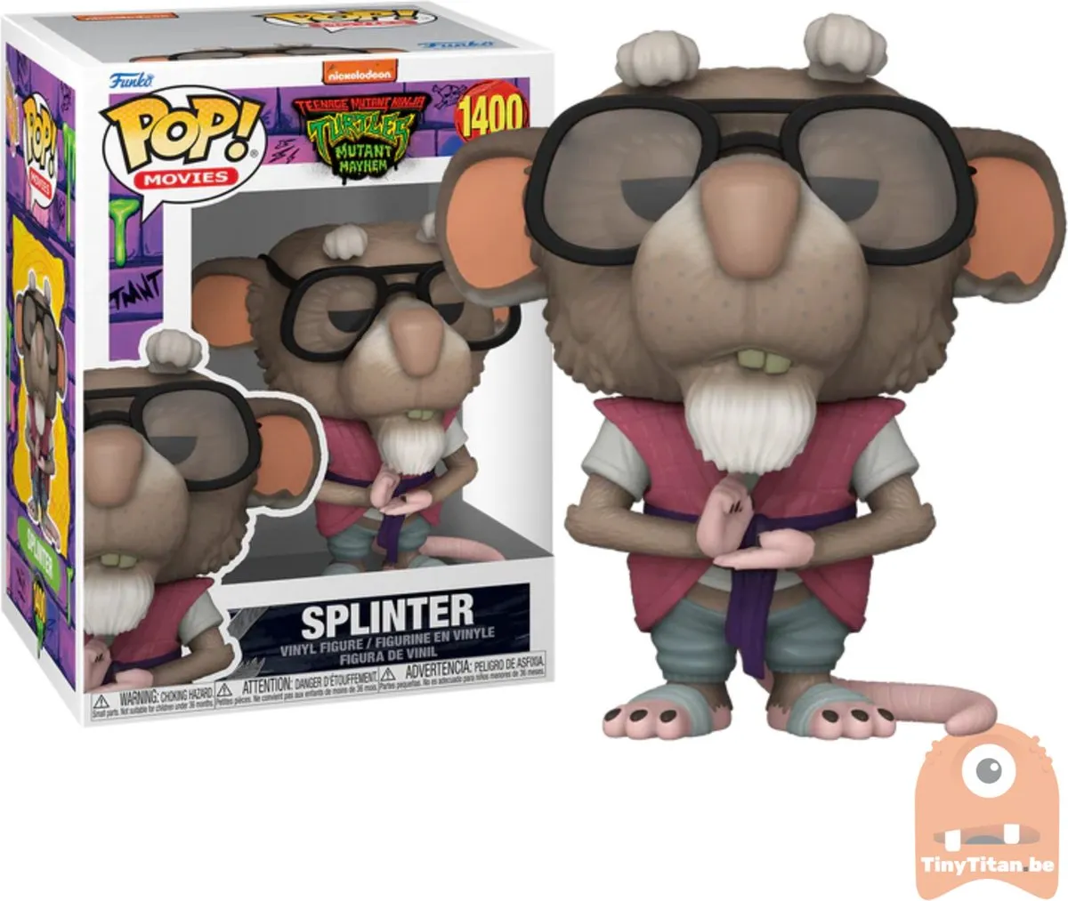 Funko Pop Movies TMNT Splinter #1400 - Multi