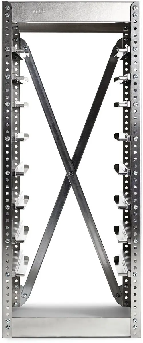 Raaco CarryLite Opbergrek S258 + 8 Koffers - Zilver