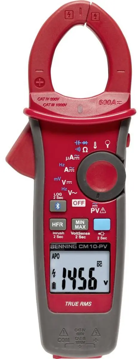 Benning CM 10-PV Stroomtang Datalogger