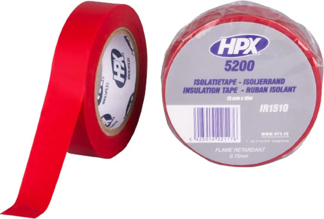 HPX PVC Isolatietape 15mm x 10m
