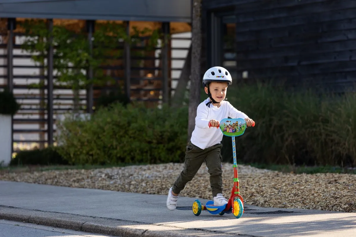 Smoby - Super Mario Step - Step - Scooter - Stuur in de hoogte verstelbaar - Vanaf 3 jaar