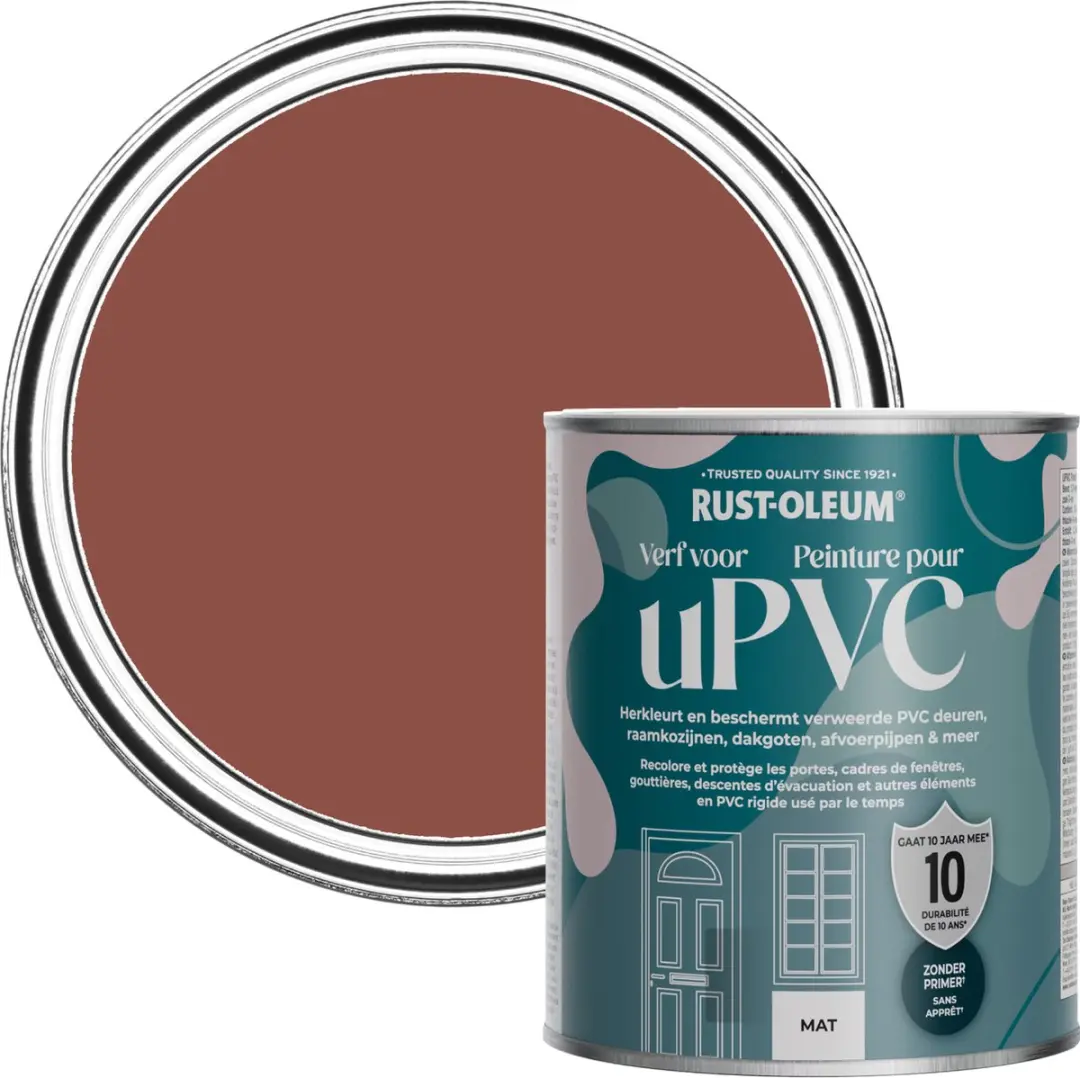 Rust-Oleum Baksteenrood Verf 750ml