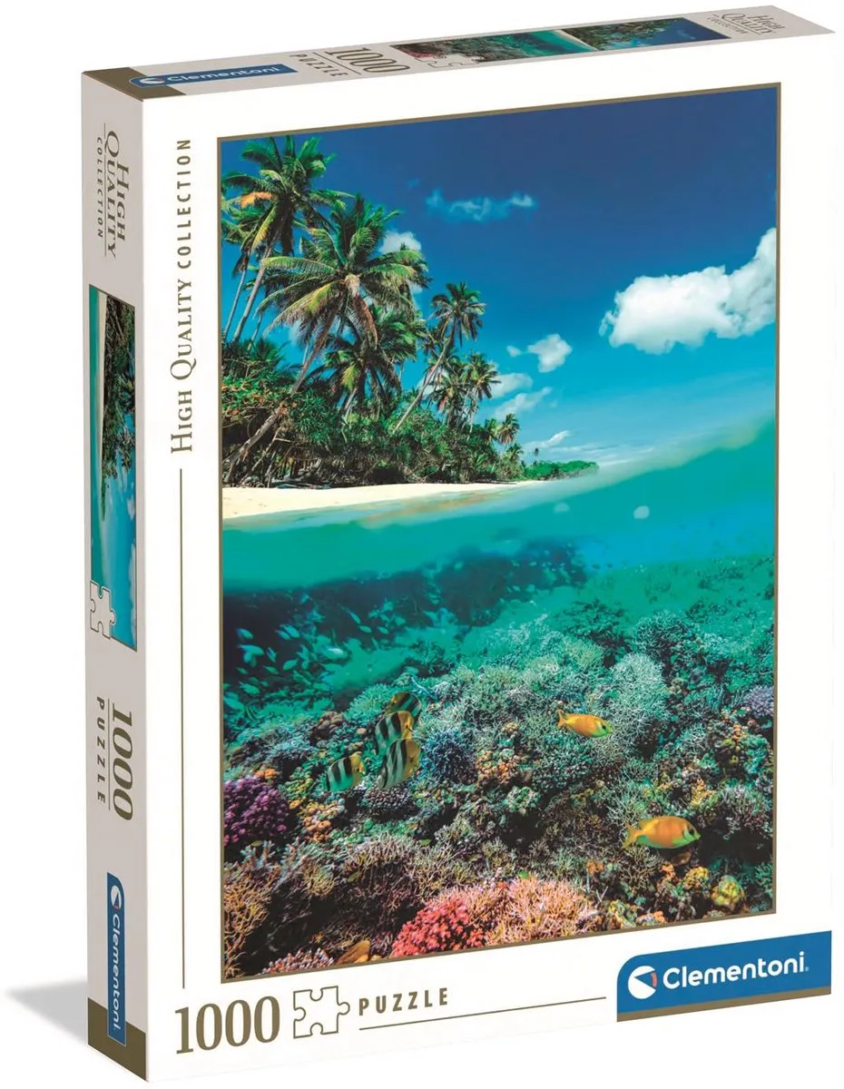 Clementoni Puzzel 1000 Stuks Zomerparadijs - Multikleur