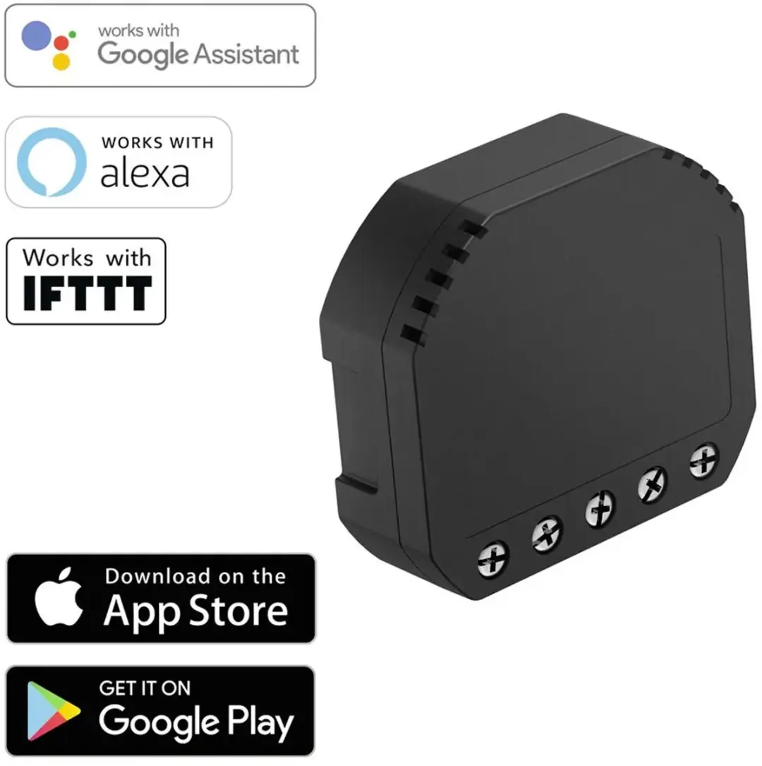 Hama WiFi Upgrade-Switch Inbouw - Blauw